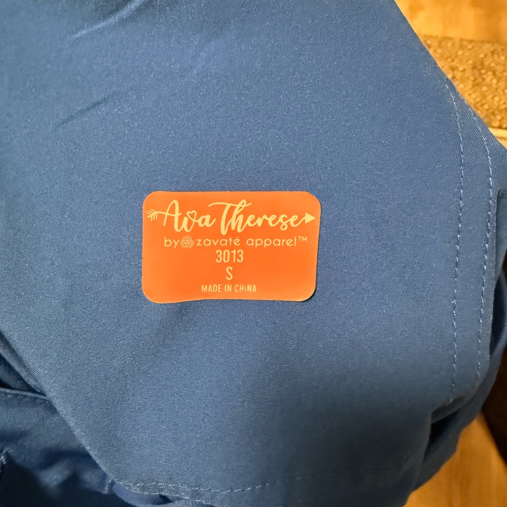 Blue Scrub Set - image 2